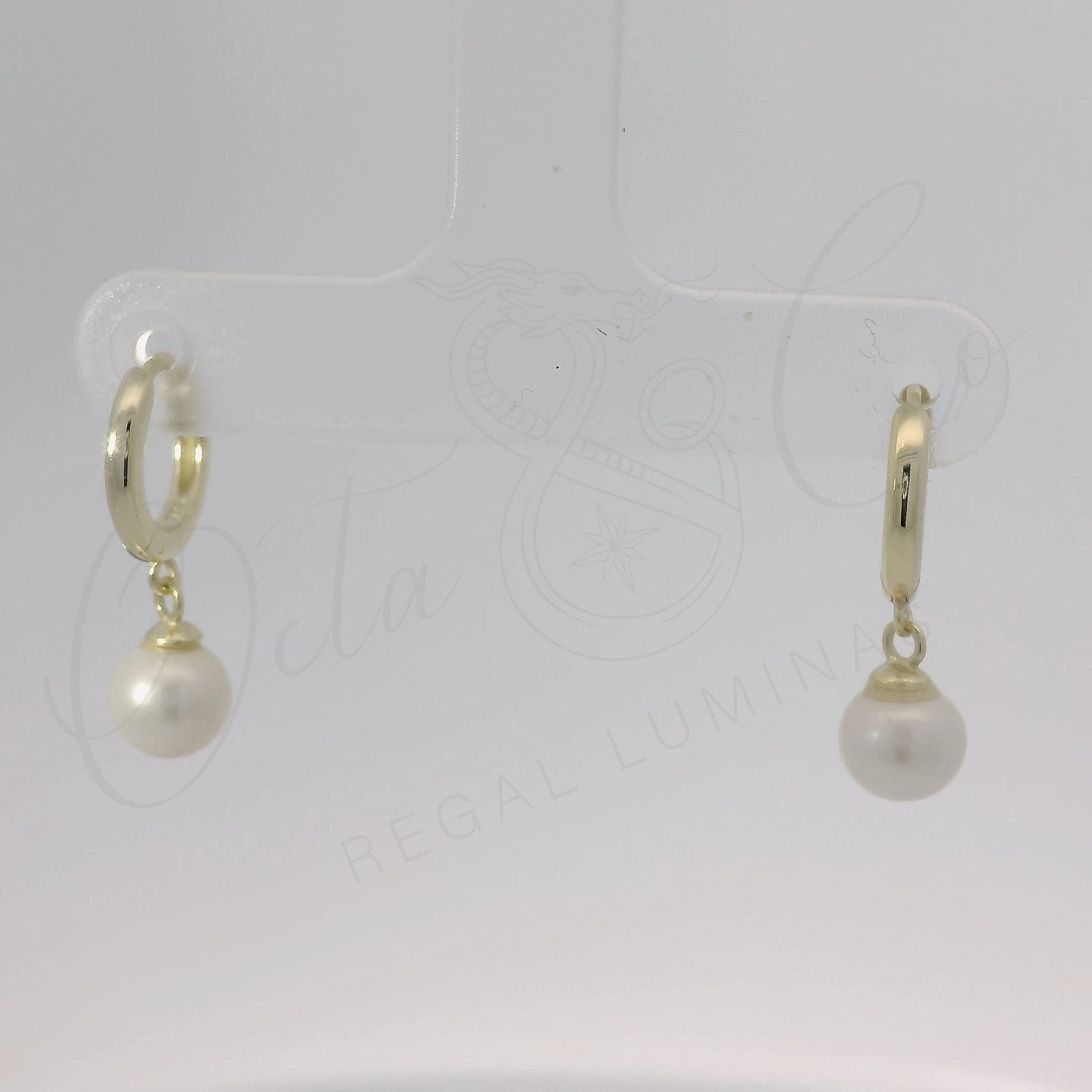 Elegant Pearl Drop Earrings