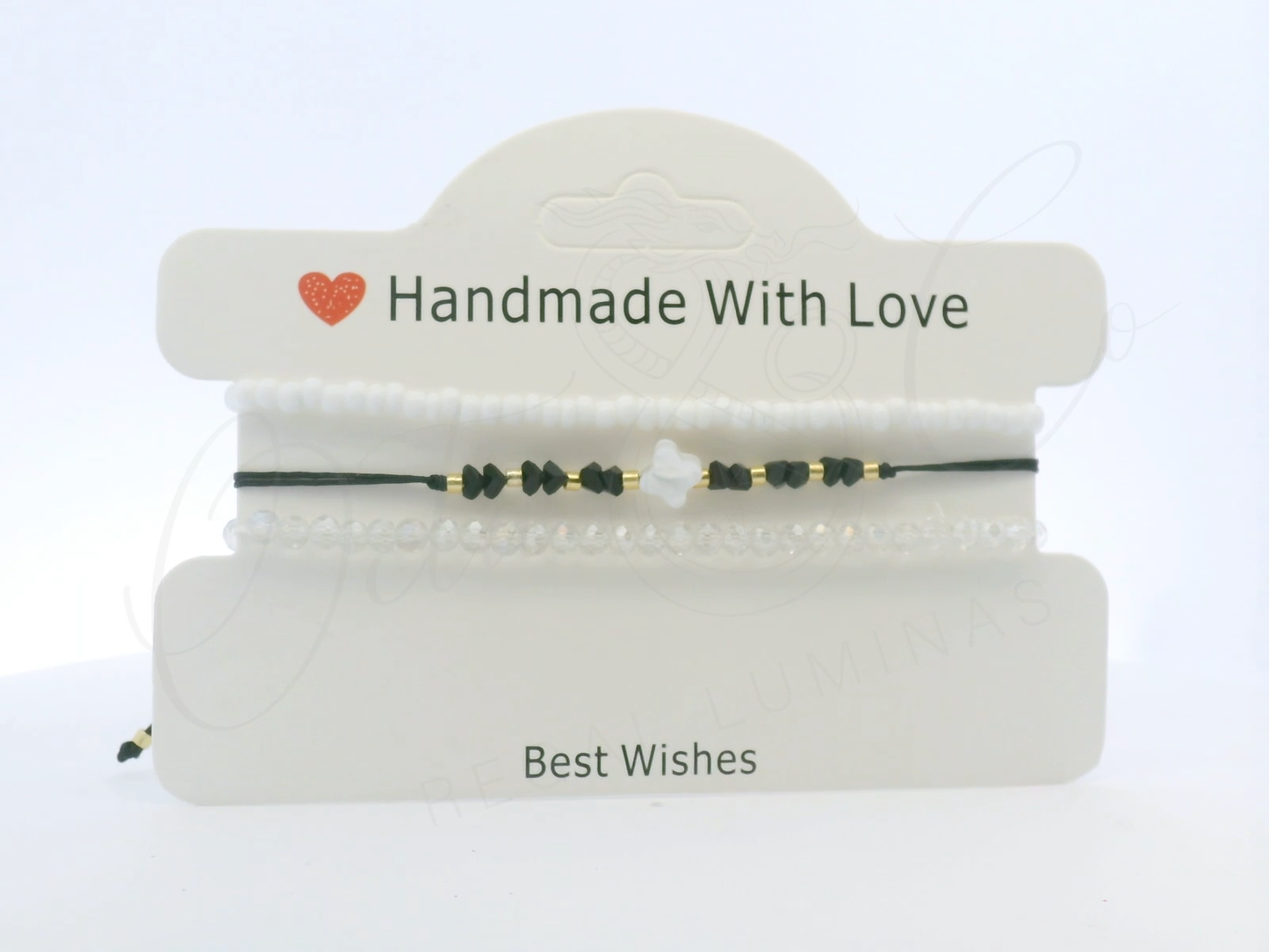 Handmade Bracelet with Heartfelt Wishes