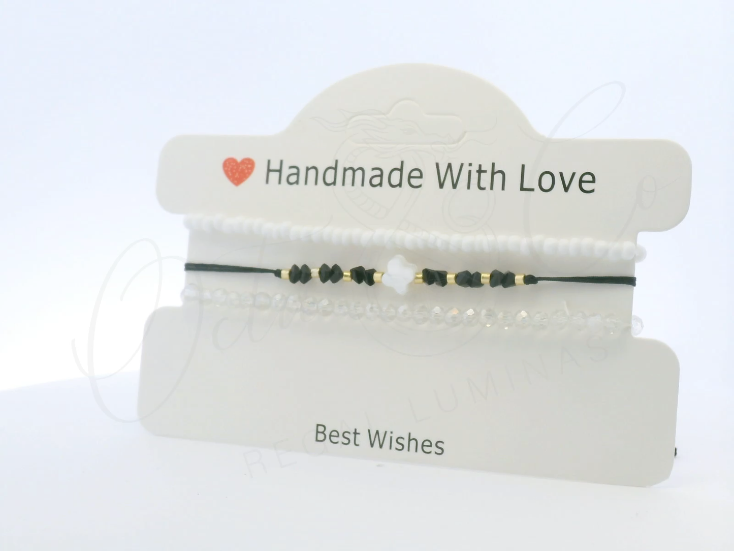 Handmade Bracelet with Heartfelt Wishes