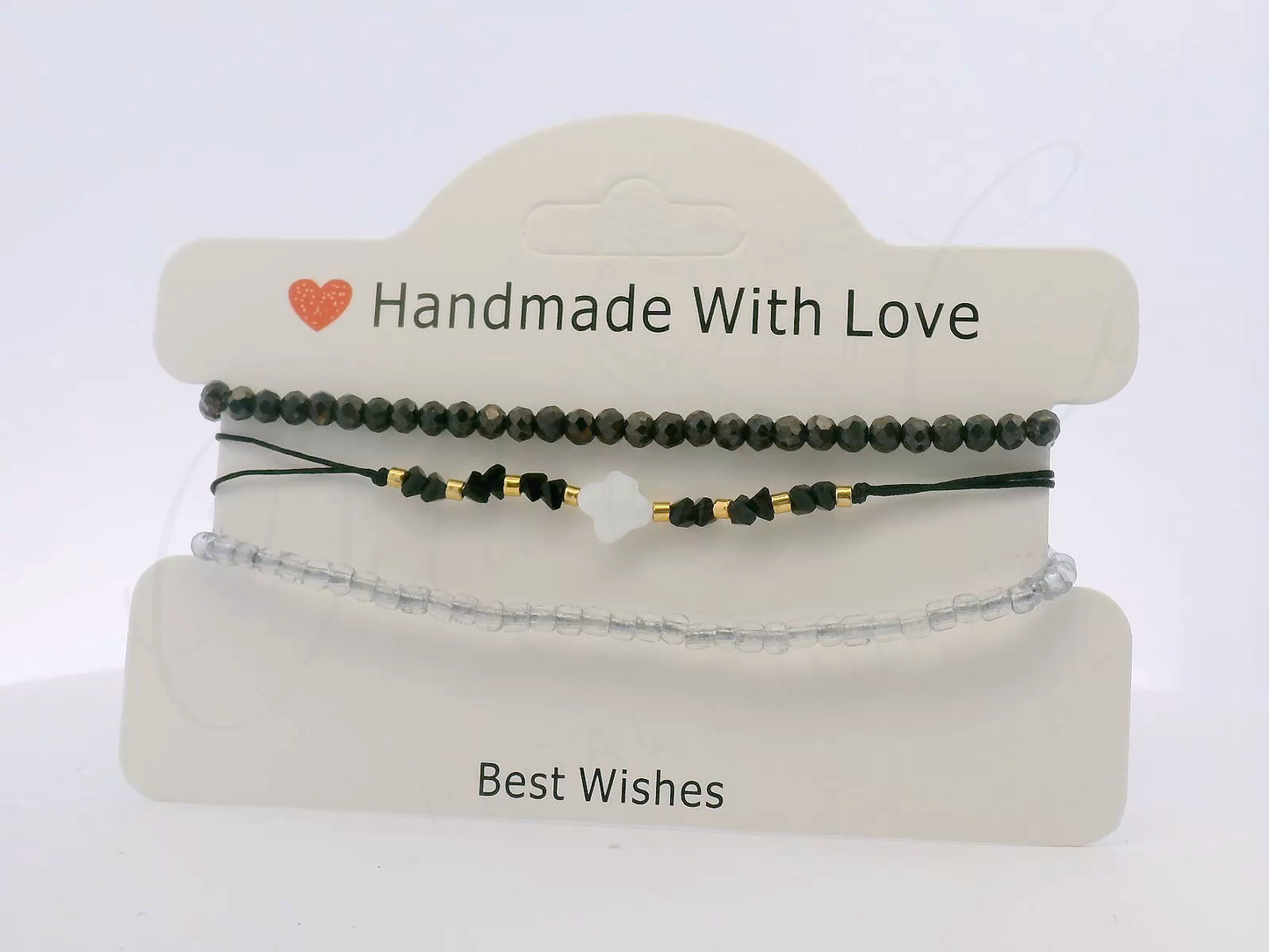 Handmade Beaded Bracelets Set