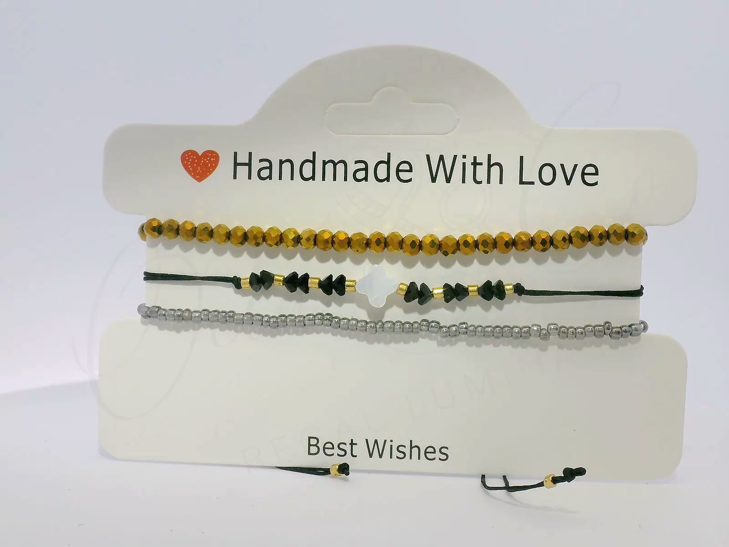 Handmade Beaded Bracelets Set