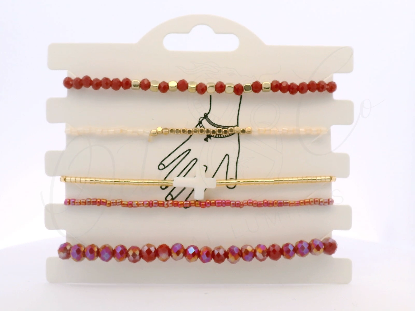 Colorful Beaded Bracelet Set